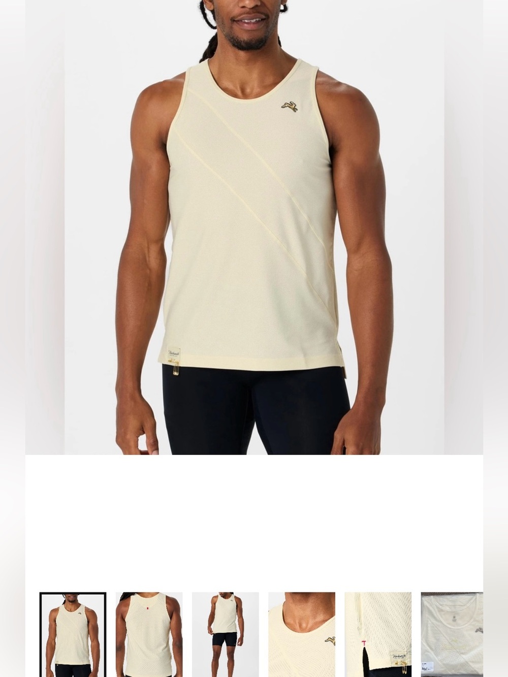 Tracksmith mens van cortlandt Singlet